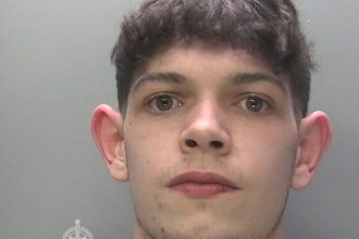 Police custody photograph of Tristan Williams