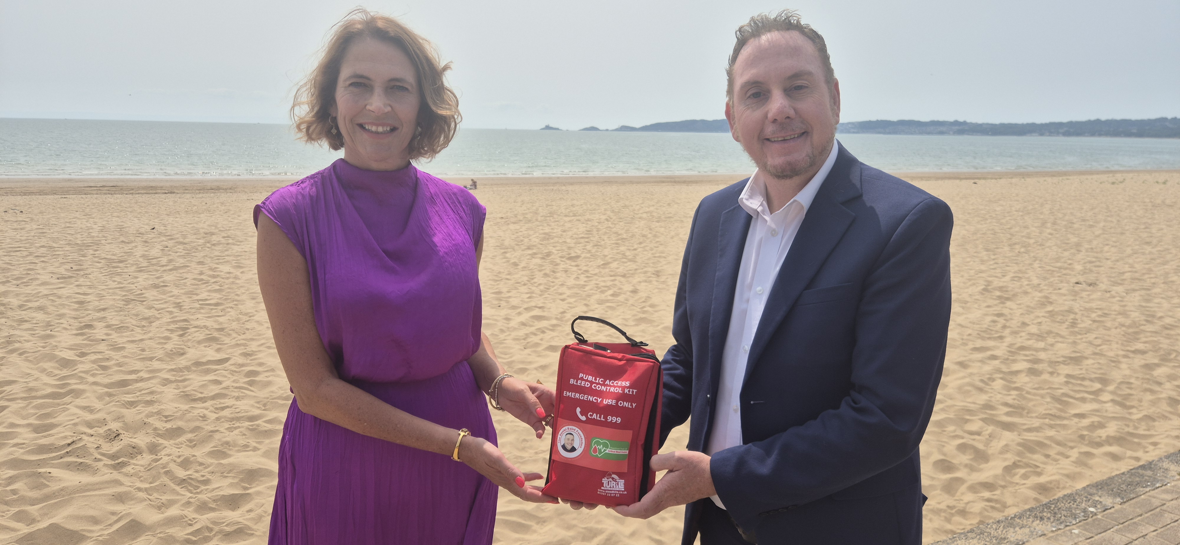 SWANSEA: Life-saving bleed kits now line the seafront and Gower beaches for the summer - Swansea Bay News