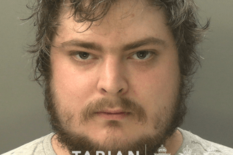 Police custody image of Callum Dare.