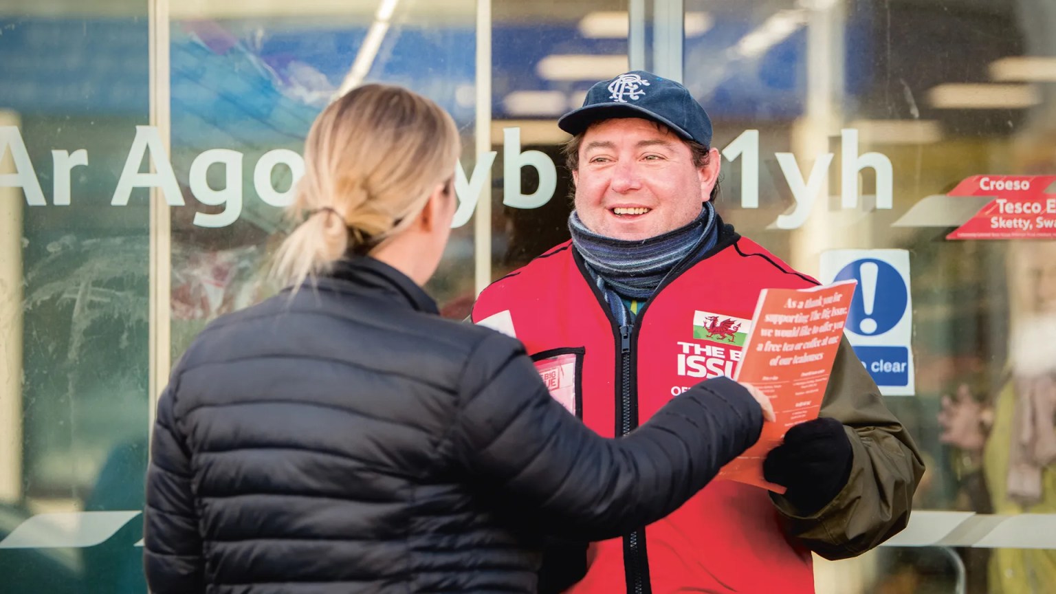 Liam Harmer, who sold the Big Issue in Sketty, Swansea, for more than 15 years