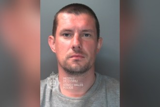 Custody image of Marcus Thomas, 37, of Sandfields, Port Talbot, released by South Wales Police
