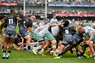 Ospreys in action against the Sharks in Durban