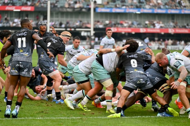 Ospreys in action against the Sharks in Durban