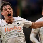 Swansea City midfielder Goncalo Franco