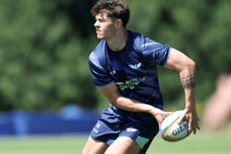 Scarlets centre Gabe McDonald