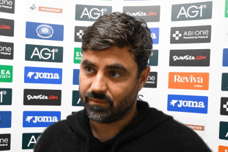 Swansea City head coach Vitor Matos