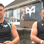 Ospreys co-captains Owen Watkin and Sam Parry