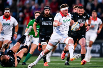 Ospreys in action against Ulster in Belfast