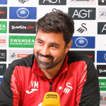 Swansea City head coach Vitor Matos