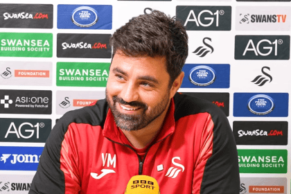 Swansea City head coach Vitor Matos