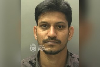 Custody photograph of Mohangopi Tadiboyina, issued by South Wales Police.