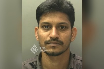 Custody photograph of Mohangopi Tadiboyina, issued by South Wales Police.
