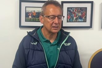 Scarlets director of rugby Nigel Davies