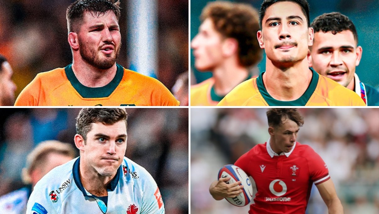 Composite of Ospreys debutants Liam Wright, Lalakai Foketi, Tom Rogers and Lawson Creighton