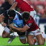 Scarlets in action against Cardiff at Parc y Scarlets