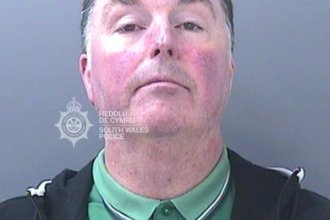 South Wales Police custody photograph of Stephen Jones of Maesteg