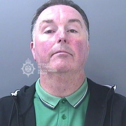 South Wales Police custody photograph of Stephen Jones of Maesteg