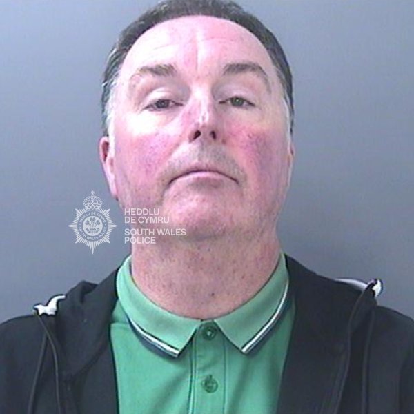 South Wales Police custody photograph of Stephen Jones of Maesteg