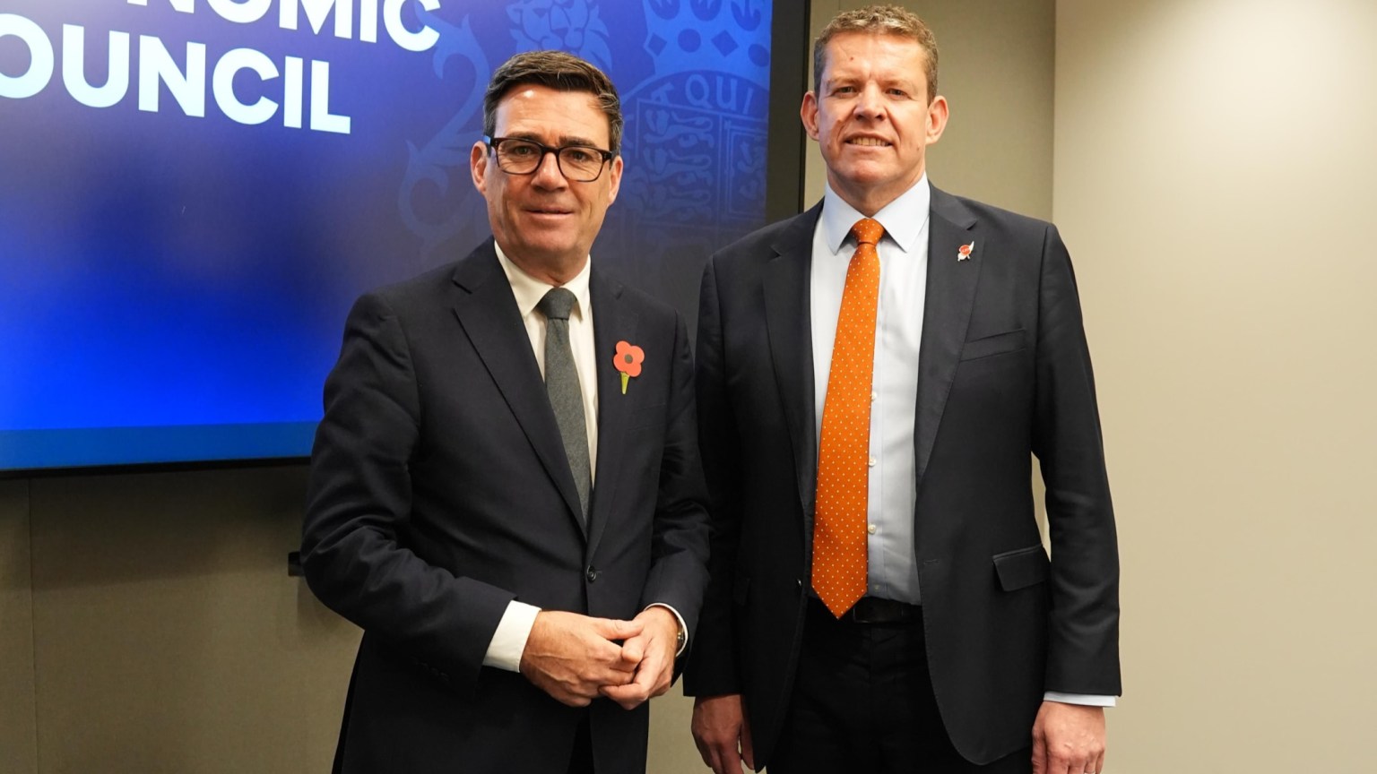 First Minister Rhun ap Iorwerth and Prime Minister Andy Burnham meeting in Glasgow