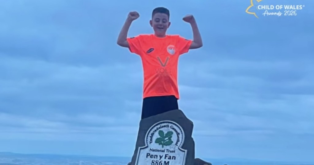 PONTARDAWE: Crash survivor Cian, 11, plans to walk up Pen y Fan 10 times in 24 hours