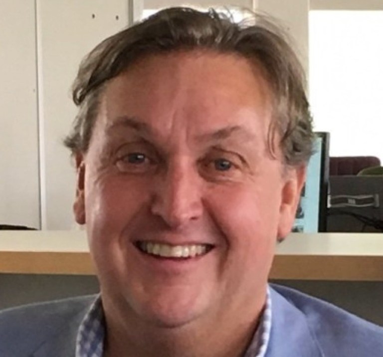 Portrait of Swansea Council officer Huw Mowbray